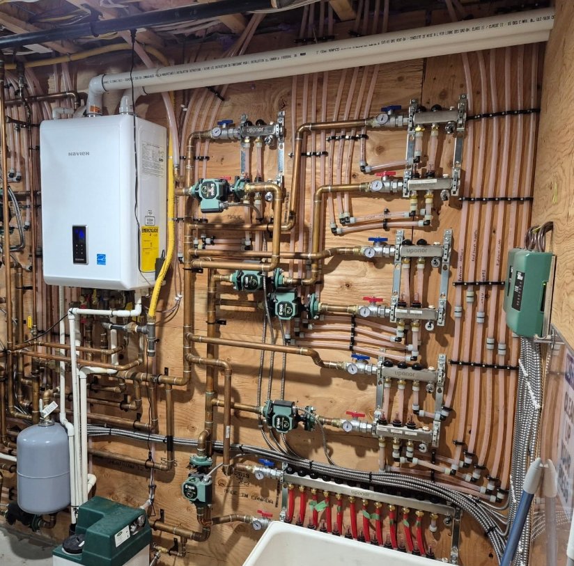 Comfortable Living Plumbing & Heating — in-floor radiant heating system